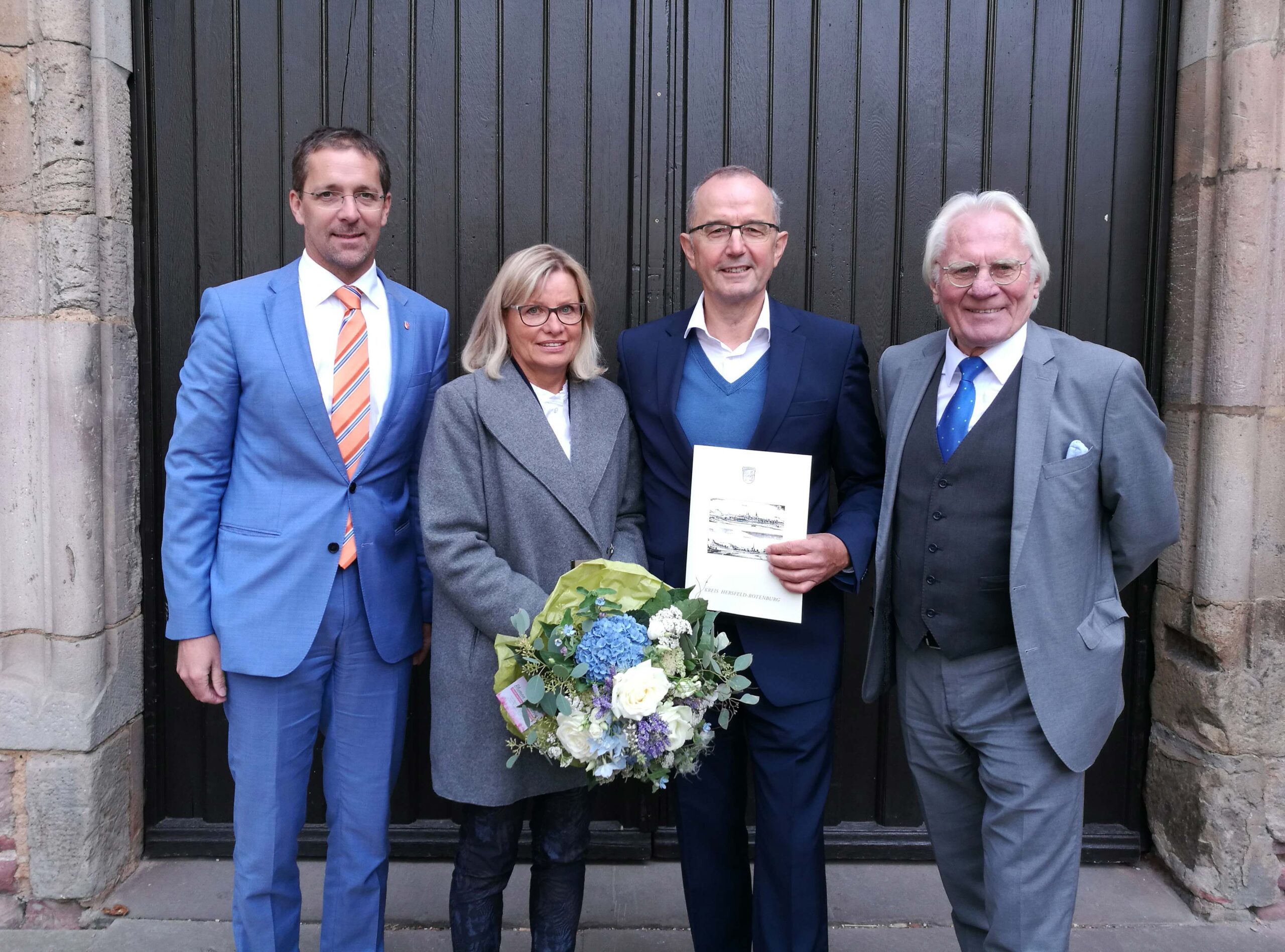 Reiner Birkel erhielt den Ehrenbrief des Landkreises Hersfeld-Rotenburg