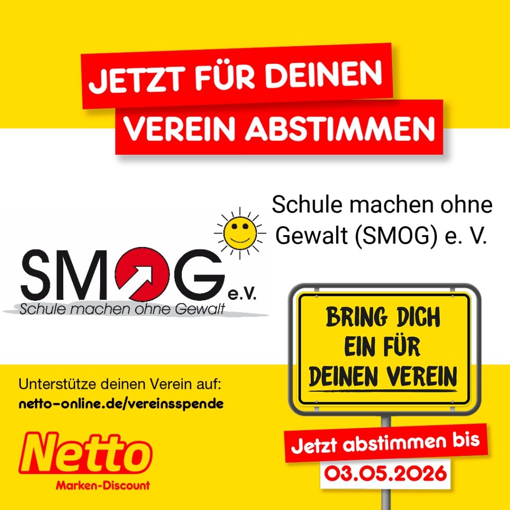 Stimmt für SMOG e.V. bei der NETTO Vereinskampagne ab