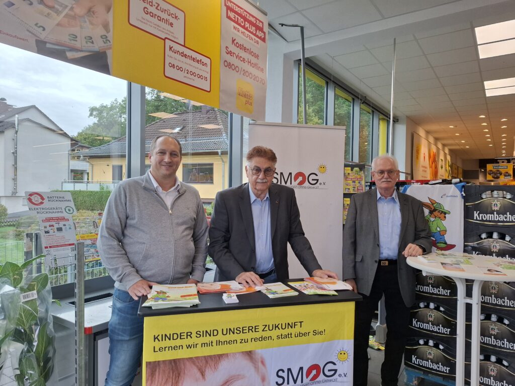 SMOG e. V. bei der Netto-Spendenaktion in Obergeis
